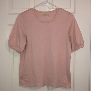 Madewell pink tee shirt